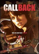 Call Back - Ben Ross