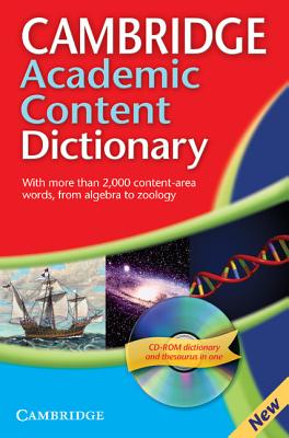 Cambridge Academic Content Dictionary Reference Book - Cambridge University Press (Creator)