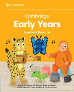 Cambridge Early Years Learner's Book 1A: Early Years International