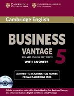 Cambridge English Business 5 Vantage Self-Study Pack (Student's Book with Answers and Audio CDs (2))