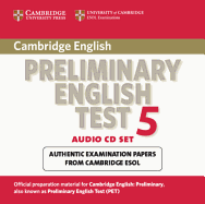 Cambridge Preliminary English Test 5 Audio CD Set (2 CDs)