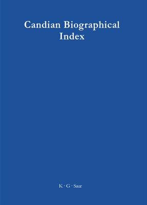 Canadian Biographical Index - Baillie, Laureen (Compiled by)