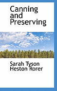 Canning and Preserving