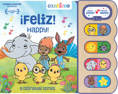 Canticos �Feliz! / Happy! (Bilingual): 8 Bilingual Songs