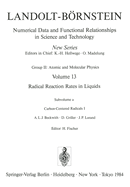 Carbon-Centered Radicals I / Kohlenstoffradikale I