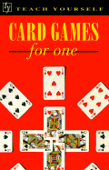 Card Games for One - Parlett, David