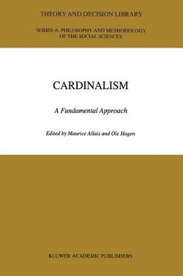 Cardinalism - Allais, M (Editor), and Hagen, O (Editor)