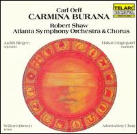 Carl Orff: Carmina Burana - H�kan Hageg�rd (baritone); Judith Blegen (soprano); William Brown (tenor); Atlanta Boys' Choir (choir, chorus);...