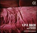 Carl Philipp Emanuel Bach: Symphonies & Concertos pour violoncelle