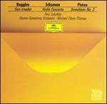 Carl Ruggles: Sun-treader; William Schuman: Violin Concerto; Walter Piston: Symphony No. 2