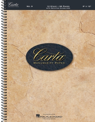Carta Manuscript Paper No. 9 - Basic - Hal Leonard Corp (Creator)