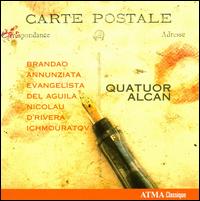 Carte Postale - David Ellis (cello); Laura Andriani (violin); Luc Beauchemin (viola); Nathalie Camus (violin); Quatuor Alcan