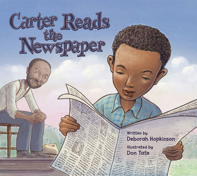 Carter Reads the Newspaper - Hopkinson, Deborah