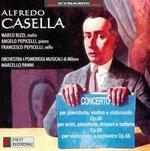 Casella: Piano and Cello Concertos - Angelo Pepicelli (piano); Francesco Pepicelli (cello); Marcello Panni (conductor)