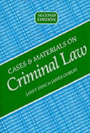 Cases and Materials on Criminal Law