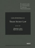 Cases and Materials on Trade Secret Law