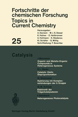 Catalysis - Manassen, J (Contributions by), and Banks, R L (Contributions by), and Strohmeier, W (Contributions by)