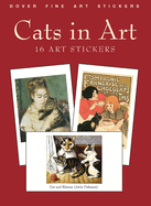 Cats in Art: 16 Art Stickers