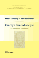 Cauchy's Cours D'Analyse: An Annotated Translation