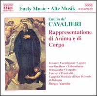 Cavalieri: Rappresentatione di Anima e di Corpo - Cappella Musicale di S. Petronio