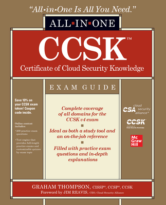 Ccsk Certificate of Cloud Security Knowledge All-In-One Exam Guide - Thompson, Graham