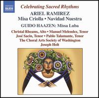 Celebrating Sacred Rhythms - Carlos Boltes (charango); Carmen de Vicente (castanets); Christal Rheams (alto); Edgardo Malaga (bass);...
