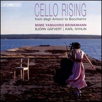 Cello Rising - Bjorn Gafvert (harpsichord); Karl Nyhlin (baroque guitar); Mime Yamahiro Brinkmann (baroque cello)
