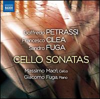 Cello Sonatas: Petrassi, Cilea, Fuga - Giacomo Fuga (piano); Massimo Macr� (cello)