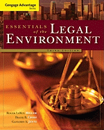 Cengage Advantage Books: Essentials of the Legal Environment