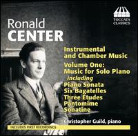 Center: Piano Music - Christopher Guild (piano)