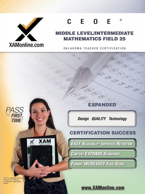 Ceoe Osat Middle-Level Intermediate Mathematics Field 25 Teacher Certification Test Prep Study Guide - Wynne, Sharon A