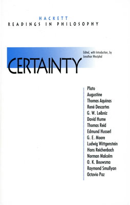 Certainty - Westphal, Jonathan (Editor)