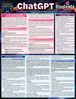 ChatGPT for Students: A Quickstudy Laminated Reference Guide - Blackwell, Frank