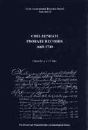 Cheltenham probate records, 1660-1740