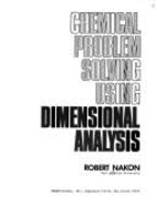 Chemical Problem Solving Using Dimensional Analysis