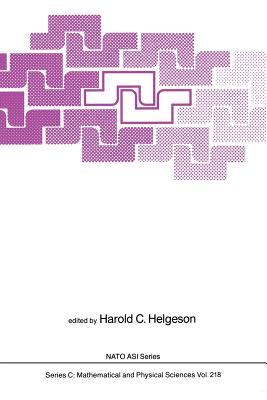 Chemical Transport in Metasomatic Processes - Helgeson, Harold C (Editor)