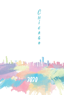Chicago 2020: 6x9 Planner with monthly weekly calendars and monthly budgets