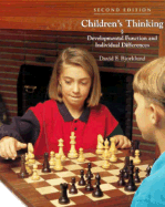 Children S Thinking: Developmental Function and Individual Differences