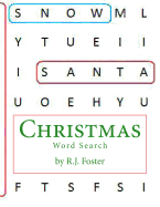 Christmas: Word Search