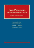 Civil Procedure, Materials for a Basic Course