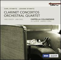 Clarinet Concertos - Hans Deinzer (clarinet); Jan Engel (clarinet); Cappella Coloniensis