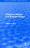 Classical Genres and English Poetry (Routledge Revivals)
