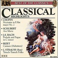 Classical Highlights - Christiane Jaccottet (harpsichord); I Solisti di Zagreb; Peter Schmalfuss (piano); Sandor Czech Ensemble