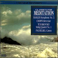 Classics for Meditation - Einsiedeln; International String Quartet (strings); International String Quartet; Patar Cornelius Winiger (organ);...