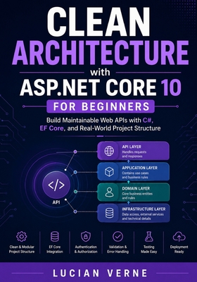Clean Architecture with ASP.NET Core 10 for Beginners: Build Maintainable Web APIs with C#, EF Core, and Real-World Project Structure - Verne, Lucian
