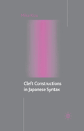 Cleft Constructions in Japanese Syntax