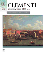 Clementi -- Six Sonatinas, Op. 36: Book & CD
