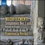 Clementi: Symphonies Nos. 1 & 2; Overture in D major