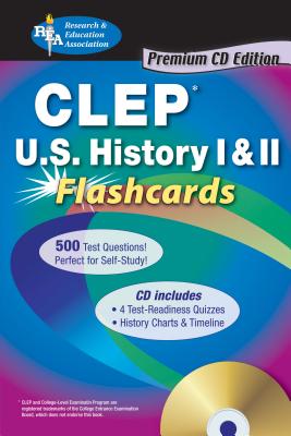 Clep(r) U.S. History I & II Flashcards W/CD - Bach, Mark