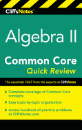 Cliffsnotes Algebra II Common Core Quick Review